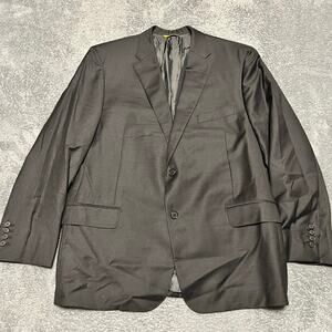 Hickey Freeman Beacon Blazer Mens 48R Gray Loro Piana Tasmanian Super 150’s